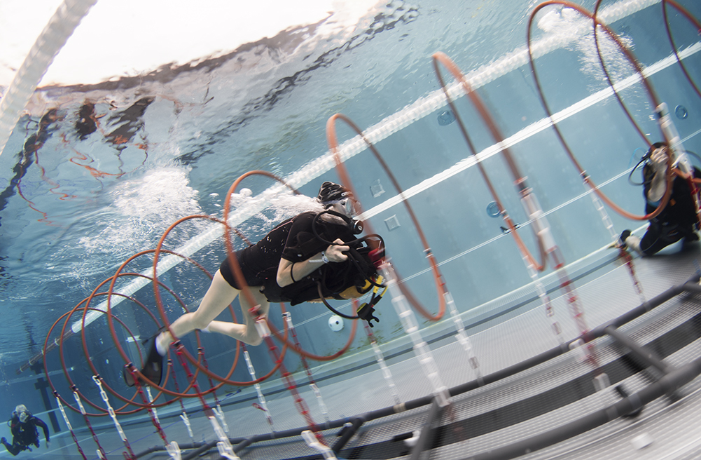 image principale à la découverte de la plongée sportive en piscine psp