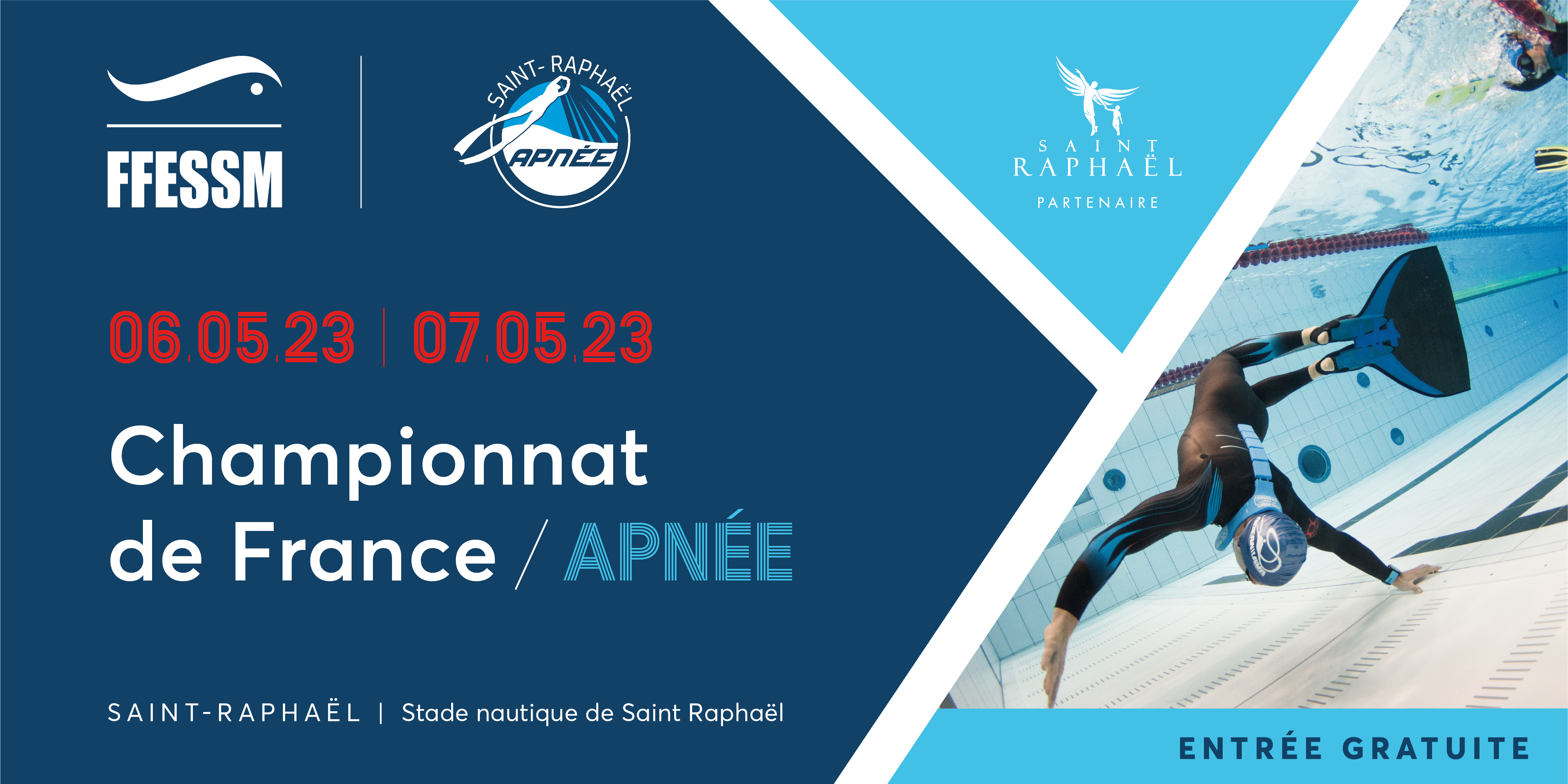 Championnat de France d'apnée piscine 2023